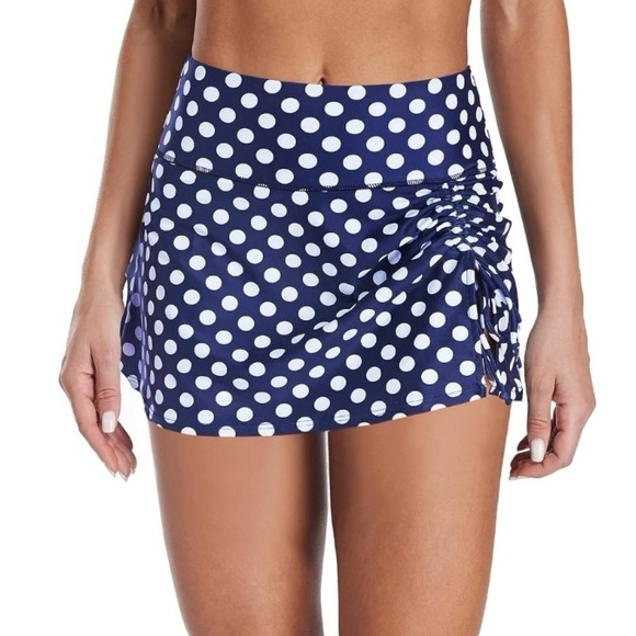 Attraco Swim Attraco High Waisted Womens Swim Skirt With Builtin